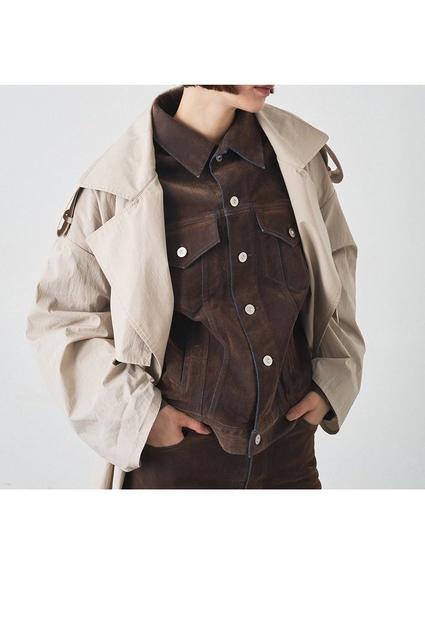 【ウィムガゼット/Whim Gazette】のデニムフロッキーGジャン 人気、トレンドファッション・服の通販 founy(ファニー) 　ファッション　Fashion　レディースファッション　Fashion for Women　アウター　Coat / Outerwear Collection　レディースジャケット・軽アウター　Jackets　2025年　2025　2025-2026秋冬・A/W　Autumn/Winter 2025–26 AW25–26　おすすめ　Recommended / Our Picks　クール　Cool, Chic　ジャケット　Jacket, Outerwear　ストレッチ　Stretch, Stretchy Fabric　セットアップ　Set-Up, Coordinated Outfit　デニム　Denim, Jeans Material　ビンテージ　Vintage, Retro Style　ヴィンテージ　Vintage Style　秋　Autumn　A/W・秋冬　Autumn/Winter　other-5|ID: prp329100004621241 ipo3291000000033155512