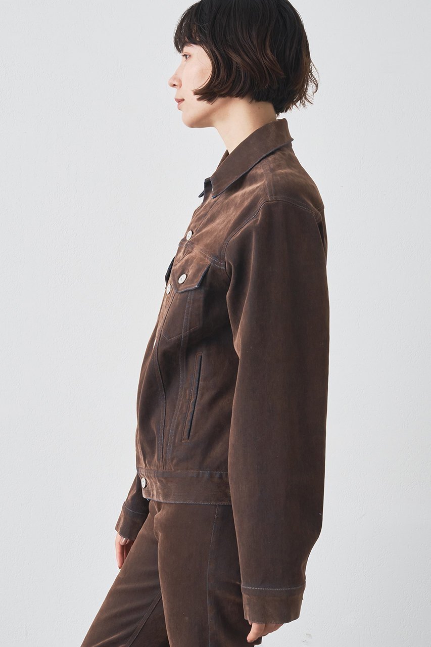 【ウィムガゼット/Whim Gazette】のデニムフロッキーGジャン 人気、トレンドファッション・服の通販 founy(ファニー) 　ファッション　Fashion　レディースファッション　Fashion for Women　アウター　Coat / Outerwear Collection　レディースジャケット・軽アウター　Jackets　おすすめ　Recommended / Our Picks　クール　Cool, Chic　ジャケット　Jacket, Outerwear　ストレッチ　Stretch, Stretchy Fabric　セットアップ　Set-Up, Coordinated Outfit　デニム　Denim, Jeans Material　ビンテージ　Vintage, Retro Style　ヴィンテージ　Vintage Style　秋　Autumn　other-3|ID: prp329100004621241 ipo3291000000035375521