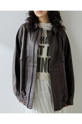 【ウィムガゼット/Whim Gazette】 【GEMINI】レザーブルゾン人気、トレンドファッション・服の通販 founy(ファニー) ファッション Fashion レディースファッション Fashion for Women アウター Coat / Outerwear Collection レディースジャケット・軽アウター Jackets ブルゾンジャケット・スポーティアウター Blouson Jackets 2025年 2025 2025-2026秋冬・A/W Autumn/Winter 2025–26 AW25–26 おすすめ Recommended / Our Picks ジャケット Jacket, Outerwear トレンド Trend, Trending Now フロント Front, Front Design ブルゾン Blouson, Bomber Jacket A/W・秋冬 Autumn/Winter |ID:prp329100004621243