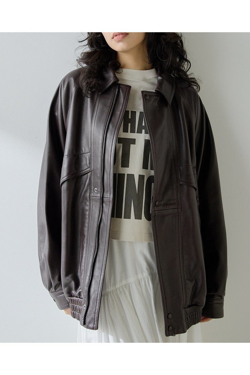 【ウィムガゼット/Whim Gazette】の【GEMINI】レザーブルゾン 人気、トレンドファッション・服の通販 founy(ファニー) 　ファッション　Fashion　レディースファッション　Fashion for Women　アウター　Coat / Outerwear Collection　レディースジャケット・軽アウター　Jackets　ブルゾンジャケット・スポーティアウター　Blouson Jackets　2025年　2025　2025-2026秋冬・A/W　Autumn/Winter 2025–26 AW25–26　おすすめ　Recommended / Our Picks　ジャケット　Jacket, Outerwear　トレンド　Trend, Trending Now　フロント　Front, Front Design　ブルゾン　Blouson, Bomber Jacket　A/W・秋冬　Autumn/Winter　 other-1|ID: prp329100004621243 ipo3291000000033155517
