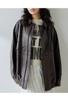 【ウィムガゼット/Whim Gazette】の【GEMINI】レザーブルゾン 人気、トレンドファッション・服の通販 founy(ファニー) ファッション Fashion レディースファッション Fashion for Women アウター Coat / Outerwear Collection レディースジャケット・軽アウター Jackets ブルゾンジャケット・スポーティアウター Blouson Jackets 2025年 2025 2025-2026秋冬・A/W Autumn/Winter 2025–26 AW25–26 おすすめ Recommended / Our Picks ジャケット Jacket, Outerwear トレンド Trend, Trending Now フロント Front, Front Design ブルゾン Blouson, Bomber Jacket A/W・秋冬 Autumn/Winter thumbnail ダークブラウン|ID: prp329100004621243 ipo3291000000033155519