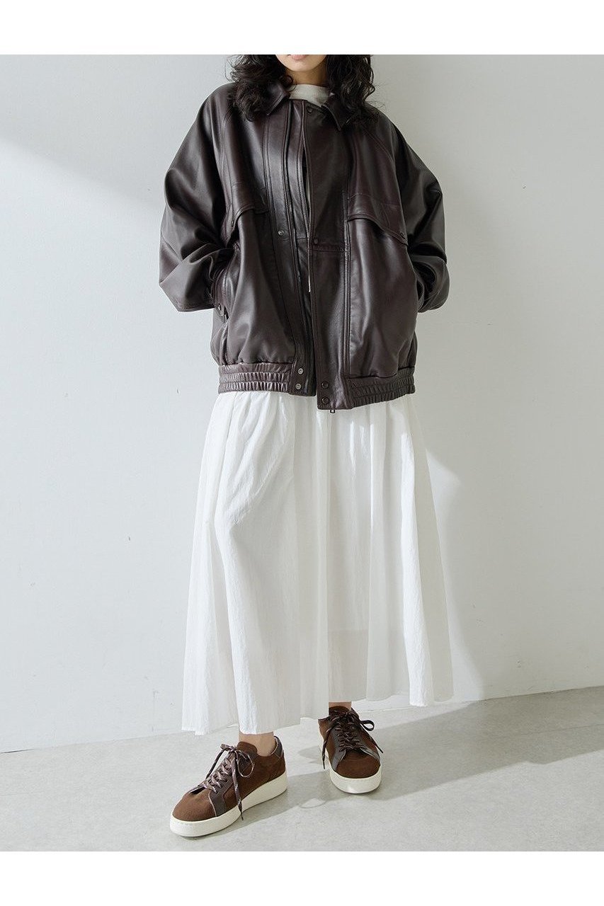 【ウィムガゼット/Whim Gazette】の【GEMINI】レザーブルゾン 人気、トレンドファッション・服の通販 founy(ファニー) 　ファッション　Fashion　レディースファッション　Fashion for Women　アウター　Coat / Outerwear Collection　レディースジャケット・軽アウター　Jackets　ブルゾンジャケット・スポーティアウター　Blouson Jackets　2025年　2025　2025-2026秋冬・A/W　Autumn/Winter 2025–26 AW25–26　おすすめ　Recommended / Our Picks　ジャケット　Jacket, Outerwear　トレンド　Trend, Trending Now　フロント　Front, Front Design　ブルゾン　Blouson, Bomber Jacket　A/W・秋冬　Autumn/Winter　other-2|ID: prp329100004621243 ipo3291000000033155521