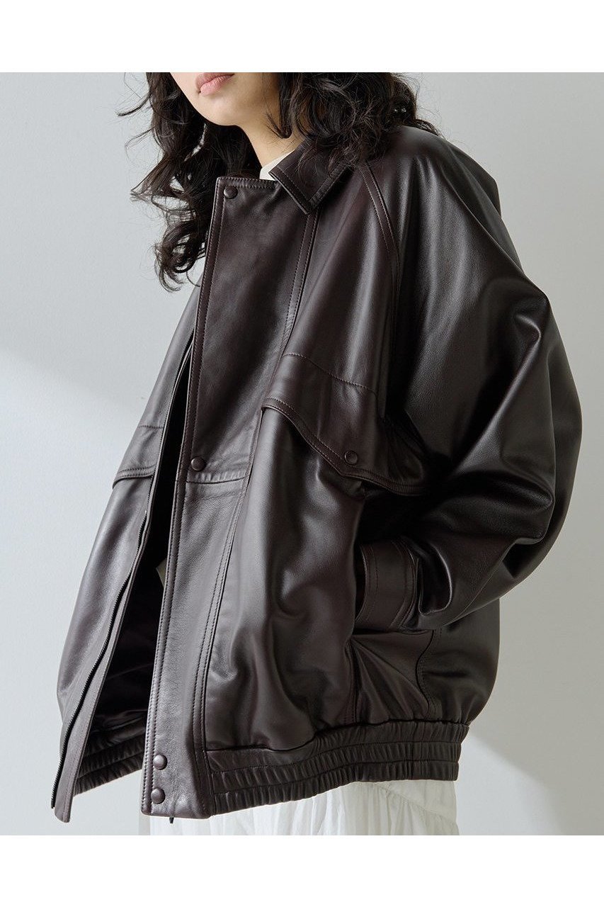 【ウィムガゼット/Whim Gazette】の【GEMINI】レザーブルゾン 人気、トレンドファッション・服の通販 founy(ファニー) 　ファッション　Fashion　レディースファッション　Fashion for Women　アウター　Coat / Outerwear Collection　レディースジャケット・軽アウター　Jackets　ブルゾンジャケット・スポーティアウター　Blouson Jackets　2025年　2025　2025-2026秋冬・A/W　Autumn/Winter 2025–26 AW25–26　おすすめ　Recommended / Our Picks　ジャケット　Jacket, Outerwear　トレンド　Trend, Trending Now　フロント　Front, Front Design　ブルゾン　Blouson, Bomber Jacket　A/W・秋冬　Autumn/Winter　other-3|ID: prp329100004621243 ipo3291000000033155523