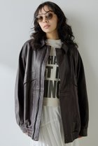 【ウィムガゼット/Whim Gazette】の【GEMINI】レザーブルゾン ダークブラウン|ID: prp329100004621243 ipo3291000000035651113