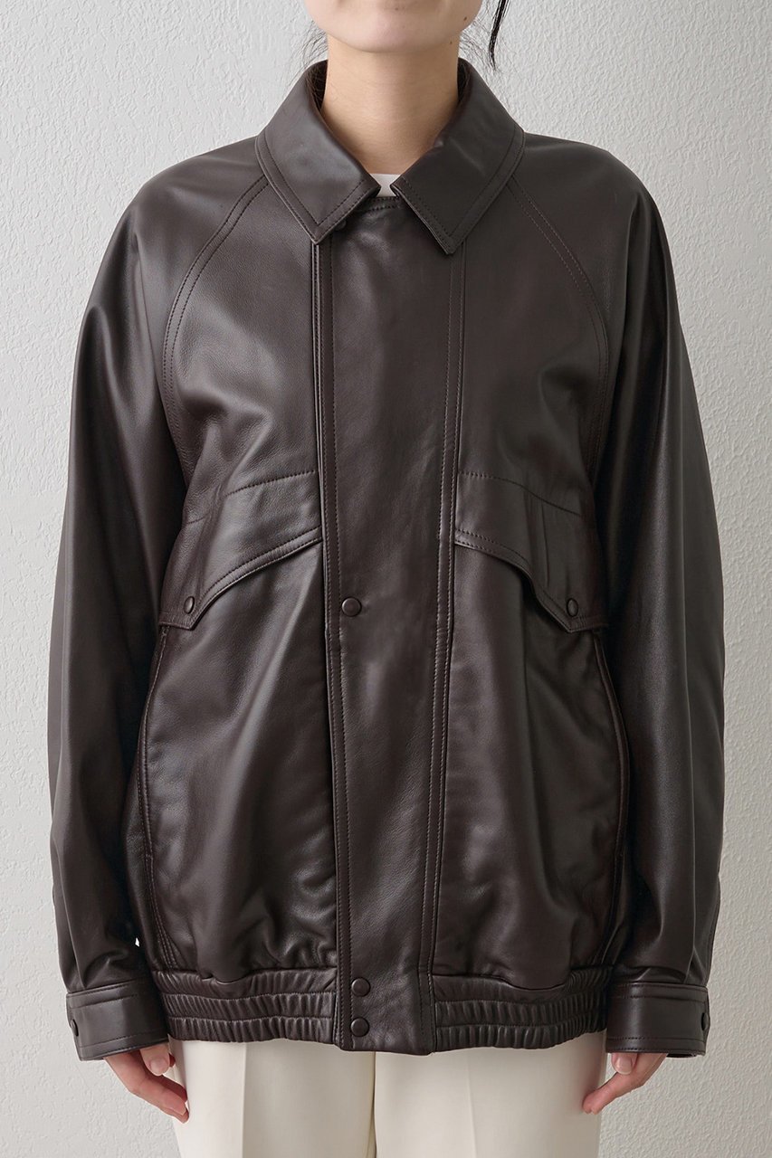 【ウィムガゼット/Whim Gazette】の【GEMINI】レザーブルゾン 人気、トレンドファッション・服の通販 founy(ファニー) 　ファッション　Fashion　レディースファッション　Fashion for Women　アウター　Coat / Outerwear Collection　レディースジャケット・軽アウター　Jackets　ブルゾンジャケット・スポーティアウター　Blouson Jackets　おすすめ　Recommended / Our Picks　ジャケット　Jacket, Outerwear　トレンド　Trend, Trending Now　フロント　Front, Front Design　ブルゾン　Blouson, Bomber Jacket　other-5|ID: prp329100004621243 ipo3291000000036225712