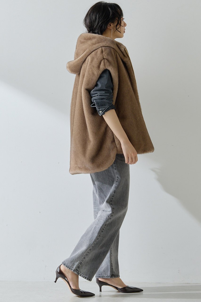 【ウィムガゼット/Whim Gazette】のミンクフェイクファーブルゾン 人気、トレンドファッション・服の通販 founy(ファニー) 　ファッション　Fashion　レディースファッション　Fashion for Women　アウター　Coat / Outerwear Collection　レディースジャケット・軽アウター　Jackets　ブルゾンジャケット・スポーティアウター　Blouson Jackets　2025年　2025　2025-2026秋冬・A/W　Autumn/Winter 2025–26 AW25–26　ジャケット　Jacket, Outerwear　フロント　Front, Front Design　プリント　Print, Printed Pattern　ベスト　Vest, Waistcoat　A/W・秋冬　Autumn/Winter　other-5|ID: prp329100004621244 ipo3291000000033155541