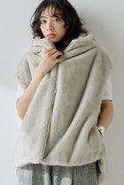 【ウィムガゼット/Whim Gazette】のミンクフェイクファーブルゾン ライトグレー|ID: prp329100004621244 ipo3291000000036225717