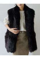 【ウィムガゼット/Whim Gazette】のムートンファージレ 人気、トレンドファッション・服の通販 founy(ファニー) ファッション Fashion レディースファッション Fashion for Women アウター Coat / Outerwear Collection レディースジャケット・軽アウター Jackets シンプル Simple, Minimal ジャケット Jacket, Outerwear ストレート Straight, Straight Cut バランス Balance, Style Balance ベスト Vest, Waistcoat ムートン Shearling, Mouton リラックス Relax, Relaxed Fit A/W・秋冬 Autumn/Winter エレガント 上品 Elegant 2025年 2025 2025-2026秋冬・A/W Autumn/Winter 2025–26 AW25–26 thumbnail ブラウン|ID: prp329100004621246 ipo3291000000033155544