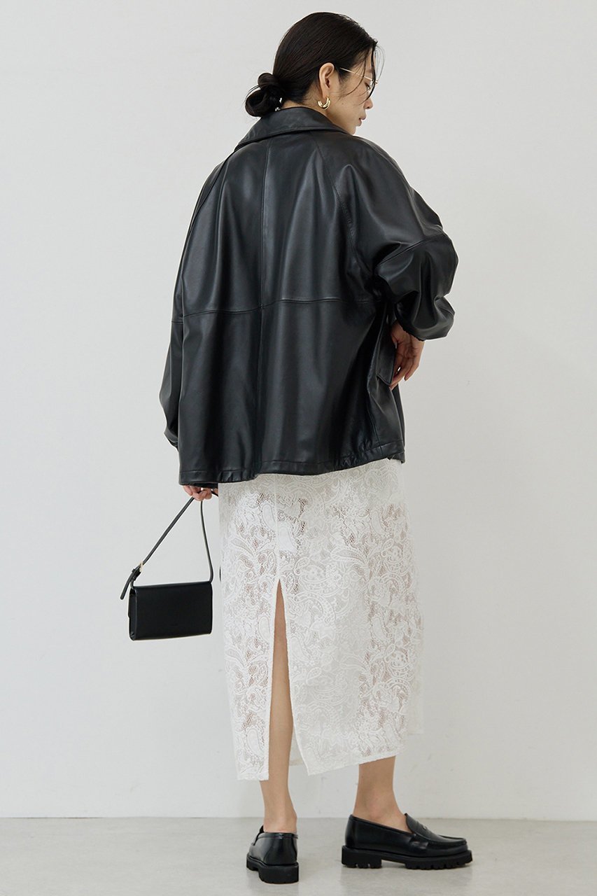 【ガリャルダガランテ/GALLARDAGALANTE】のレザーブルゾン 人気、トレンドファッション・服の通販 founy(ファニー) 　ファッション　Fashion　レディースファッション　Fashion for Women　アウター　Coat / Outerwear Collection　レディースジャケット・軽アウター　Jackets　ブルゾンジャケット・スポーティアウター　Blouson Jackets　2025年　2025　2025-2026秋冬・A/W　Autumn/Winter 2025–26 AW25–26　おすすめ　Recommended / Our Picks　ジャケット　Jacket, Outerwear　フェミニン　Feminine, Girly　ブルゾン　Blouson, Bomber Jacket　ポケット　Pocket, Pocket Detail　A/W・秋冬　Autumn/Winter　other-5|ID: prp329100004621251 ipo3291000000033155595