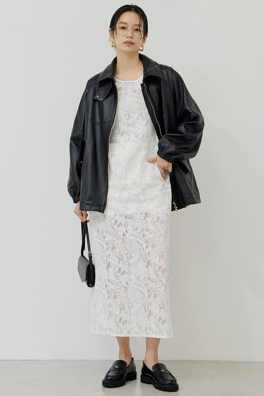 【ガリャルダガランテ/GALLARDAGALANTE】のレザーブルゾン 人気、トレンドファッション・服の通販 founy(ファニー) ファッション Fashion レディースファッション Fashion for Women アウター Coat / Outerwear Collection レディースジャケット・軽アウター Jackets ブルゾンジャケット・スポーティアウター Blouson Jackets おすすめ Recommended / Our Picks ジャケット Jacket, Outerwear フェミニン Feminine, Girly ブルゾン Blouson, Bomber Jacket ポケット Pocket, Pocket Detail other-2|ID: prp329100004621251 ipo3291000000035496218