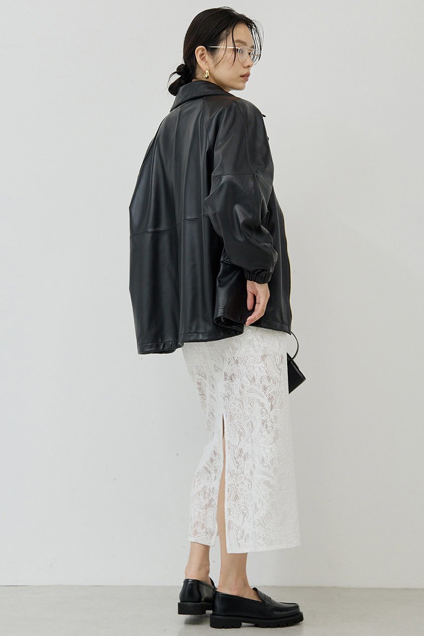 【ガリャルダガランテ/GALLARDAGALANTE】のレザーブルゾン 人気、トレンドファッション・服の通販 founy(ファニー) ファッション Fashion レディースファッション Fashion for Women アウター Coat / Outerwear Collection レディースジャケット・軽アウター Jackets ブルゾンジャケット・スポーティアウター Blouson Jackets おすすめ Recommended / Our Picks ジャケット Jacket, Outerwear フェミニン Feminine, Girly ブルゾン Blouson, Bomber Jacket ポケット Pocket, Pocket Detail other-4|ID: prp329100004621251 ipo3291000000035496220