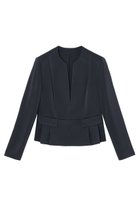 【アナイ/ANAYI】のトリアセサテンペプラムジャケット 人気、トレンドファッション・服の通販 founy(ファニー) ファッション Fashion レディースファッション Fashion for Women アウター Coat / Outerwear Collection レディースジャケット・軽アウター Jackets エレガント 上品 Elegant サテン Satin, Glossy Fabric シェイプ Shape, Slim Fit ジャケット Jacket, Outerwear デコルテ Décolleté, Neckline フラップ Flap, Flap Pocket フロント Front, Front Design ペプラム Peplum, Flared Hem ポケット Pocket, Pocket Detail 再入荷 Restock / Back in Stock 吸水 Absorbent, Quick-Dry thumbnail ネイビー|ID: prp329100004621255 ipo3291000000033155620