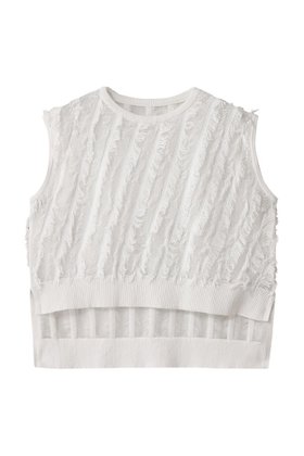 【アナイ/ANAYI】のコットンフリンジバイアスプルオーバー 人気、トレンドファッション・服の通販 founy(ファニー) ファッション Fashion レディースファッション Fashion for Women トップス・カットソー Cut & Sew Tops ニット Knit Tops & Sweaters カジュアルプルオーバー・ニットトップス Pullovers & Knit Tops / Casual Pullovers 2025年 2025 2025-2026秋冬・A/W Autumn/Winter 2025–26 AW25–26 スリーブ Sleeve, Long Sleeve / Short Sleeve バランス Balance, Style Balance ファブリック Fabric, Textile フリンジ Fringe, Tassel ボトム Bottoms, Lower Wear ミックス Mix, Mixed Style A/W・秋冬 Autumn/Winter |ID:prp329100004621259