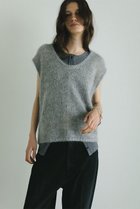 【エトレトウキョウ/ETRE TOKYO】のスーパーキッドモヘヤスリーブレスニットプルオーバー 人気、トレンドファッション・服の通販 founy(ファニー) ファッション Fashion レディースファッション Fashion for Women トップス・カットソー Cut & Sew Tops ニット Knit Tops & Sweaters カジュアルプルオーバー・ニットトップス Pullovers & Knit Tops / Casual Pullovers キャミソール Camisole, Spaghetti Strap Top シルク Silk, 100% Silk シンプル Simple, Minimal タンク Tank Top, Sleeveless Top ベーシック Basic, Essential 新作・新入荷 New Arrivals / New In thumbnail グレー|ID: prp329100004621263 ipo3291000000033155676