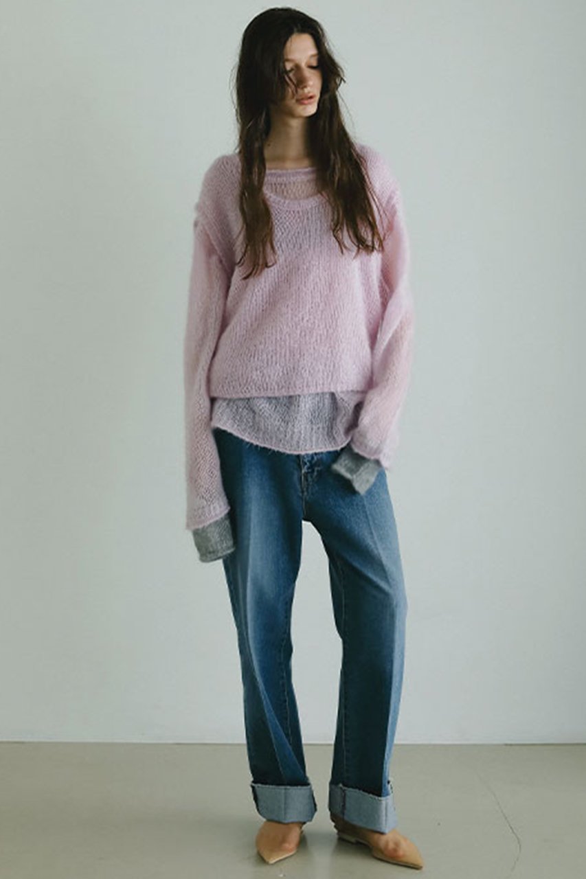 【エトレトウキョウ/ETRE TOKYO】のスーパーキッドモヘヤスリーブレスニットプルオーバー 人気、トレンドファッション・服の通販 founy(ファニー) 　ファッション　Fashion　レディースファッション　Fashion for Women　トップス・カットソー　Cut & Sew Tops　ニット　Knit Tops & Sweaters　カジュアルプルオーバー・ニットトップス　Pullovers & Knit Tops / Casual Pullovers　キャミソール　Camisole, Spaghetti Strap Top　シルク　Silk, 100% Silk　シンプル　Simple, Minimal　タンク　Tank Top, Sleeveless Top　ベーシック　Basic, Essential　新作・新入荷　New Arrivals / New In　other-6|ID: prp329100004621263 ipo3291000000033155687