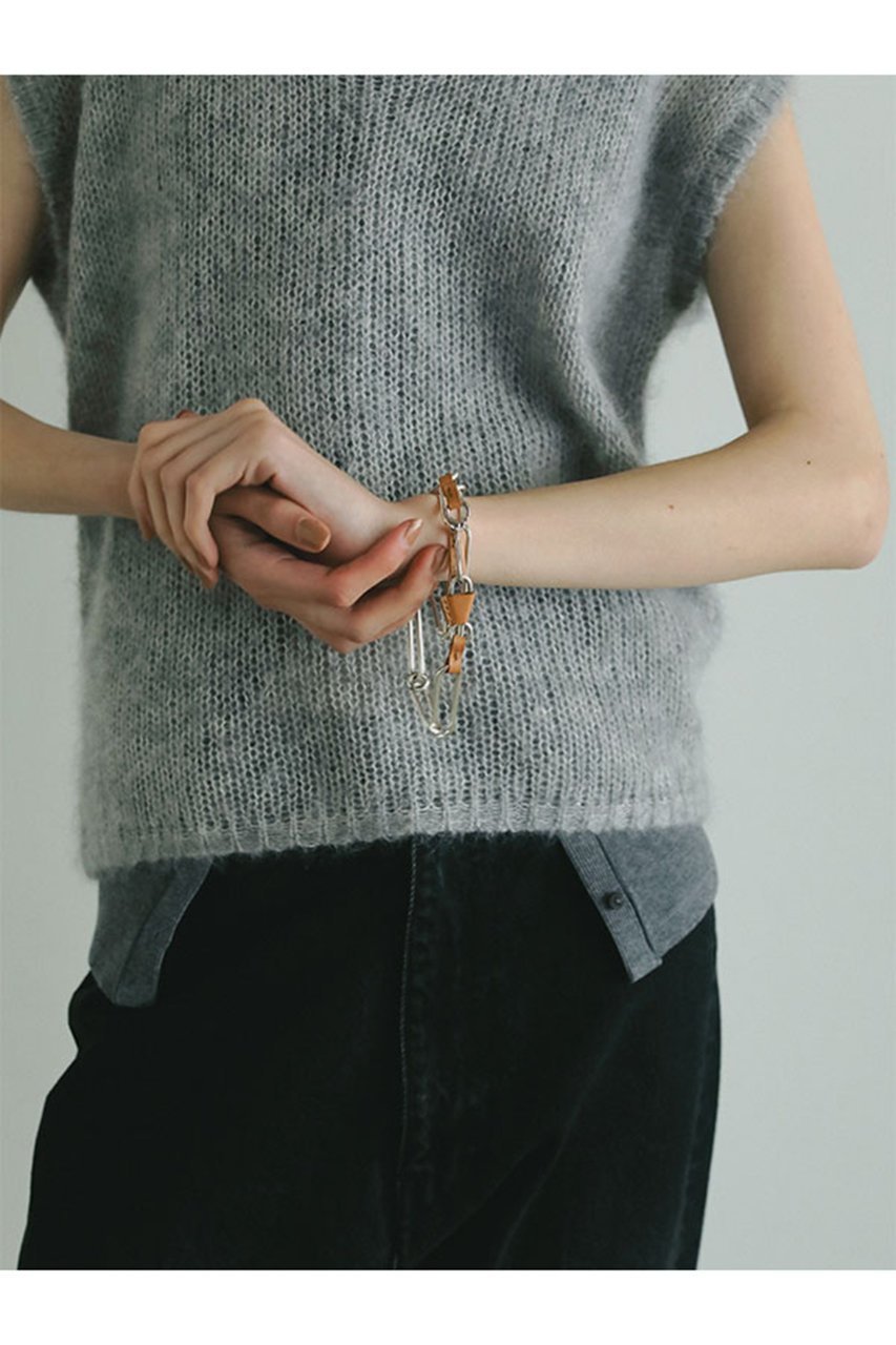 【エトレトウキョウ/ETRE TOKYO】のスーパーキッドモヘヤスリーブレスニットプルオーバー 人気、トレンドファッション・服の通販 founy(ファニー) 　ファッション　Fashion　レディースファッション　Fashion for Women　トップス・カットソー　Cut & Sew Tops　ニット　Knit Tops & Sweaters　カジュアルプルオーバー・ニットトップス　Pullovers & Knit Tops / Casual Pullovers　キャミソール　Camisole, Spaghetti Strap Top　シルク　Silk, 100% Silk　シンプル　Simple, Minimal　タンク　Tank Top, Sleeveless Top　ベーシック　Basic, Essential　other-3|ID: prp329100004621263 ipo3291000000035300727