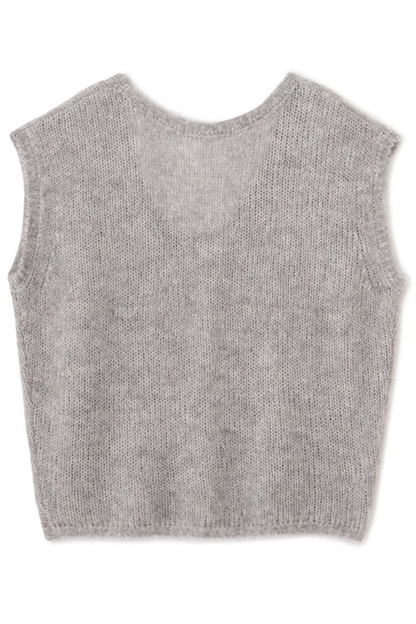 【エトレトウキョウ/ETRE TOKYO】のスーパーキッドモヘヤスリーブレスニットプルオーバー 人気、トレンドファッション・服の通販 founy(ファニー) 　ファッション　Fashion　レディースファッション　Fashion for Women　トップス・カットソー　Cut & Sew Tops　ニット　Knit Tops & Sweaters　カジュアルプルオーバー・ニットトップス　Pullovers & Knit Tops / Casual Pullovers　キャミソール　Camisole, Spaghetti Strap Top　シルク　Silk, 100% Silk　シンプル　Simple, Minimal　タンク　Tank Top, Sleeveless Top　ベーシック　Basic, Essential　other-7|ID: prp329100004621263 ipo3291000000035300737