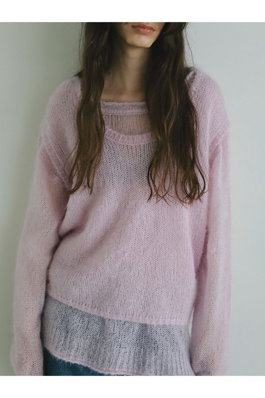 【エトレトウキョウ/ETRE TOKYO】のスーパーキッドモヘヤスリーブレスニットプルオーバー インテリア・キッズ・メンズ・レディースファッション・服の通販 founy(ファニー) 　ファッション　Fashion　レディースファッション　Fashion for Women　トップス・カットソー　Cut & Sew Tops　ニット　Knit Tops & Sweaters　カジュアルプルオーバー・ニットトップス　Pullovers & Knit Tops / Casual Pullovers　キャミソール　Camisole, Spaghetti Strap Top　シルク　Silk, 100% Silk　シンプル　Simple, Minimal　タンク　Tank Top, Sleeveless Top　ベーシック　Basic, Essential　ピンク|ID: prp329100004621263 ipo3291000000036075316