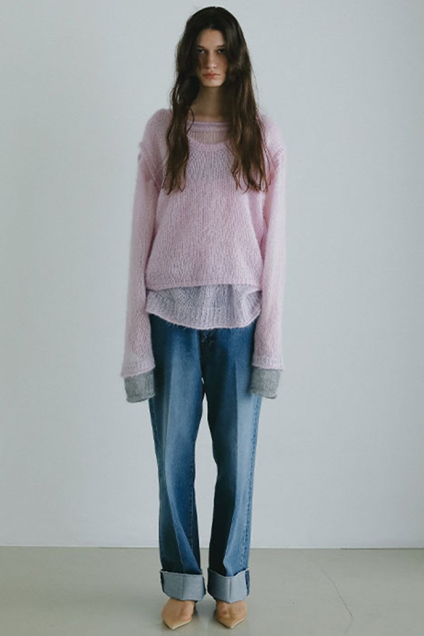 【エトレトウキョウ/ETRE TOKYO】のスーパーキッドモヘヤニットプルオーバー 人気、トレンドファッション・服の通販 founy(ファニー) 　ファッション　Fashion　レディースファッション　Fashion for Women　トップス・カットソー　Cut & Sew Tops　ニット　Knit Tops & Sweaters　カジュアルプルオーバー・ニットトップス　Pullovers & Knit Tops / Casual Pullovers　おすすめ　Recommended / Our Picks　インナー　Innerwear　シルク　Silk, 100% Silk　シンプル　Simple, Minimal　スリーブ　Sleeve, Long Sleeve / Short Sleeve　新作・新入荷　New Arrivals / New In　other-6|ID: prp329100004621265 ipo3291000000033155703