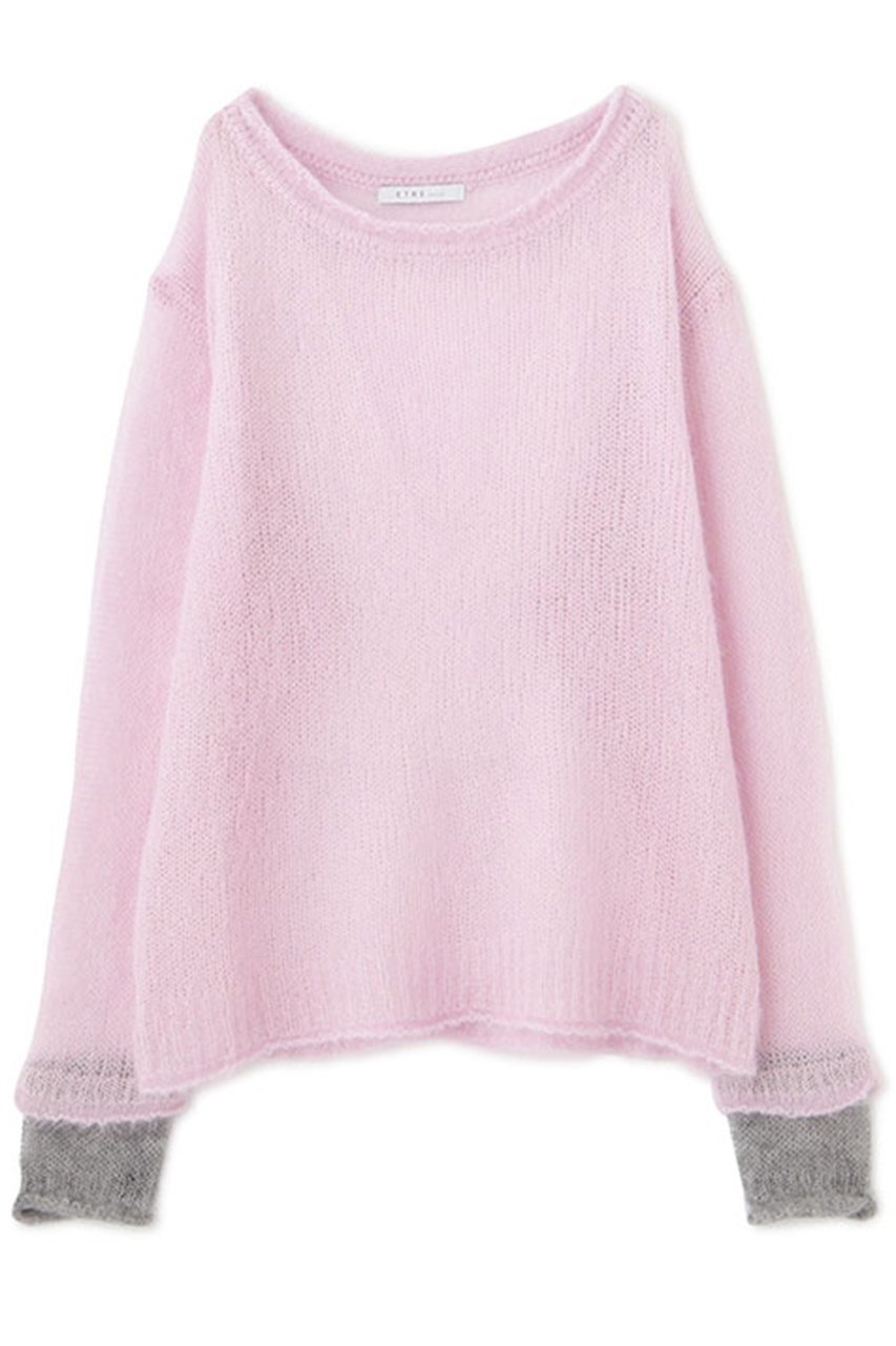 【エトレトウキョウ/ETRE TOKYO】のスーパーキッドモヘヤニットプルオーバー 人気、トレンドファッション・服の通販 founy(ファニー) 　ファッション　Fashion　レディースファッション　Fashion for Women　トップス・カットソー　Cut & Sew Tops　ニット　Knit Tops & Sweaters　カジュアルプルオーバー・ニットトップス　Pullovers & Knit Tops / Casual Pullovers　おすすめ　Recommended / Our Picks　インナー　Innerwear　シルク　Silk, 100% Silk　シンプル　Simple, Minimal　スリーブ　Sleeve, Long Sleeve / Short Sleeve　新作・新入荷　New Arrivals / New In　other-7|ID: prp329100004621265 ipo3291000000033155704