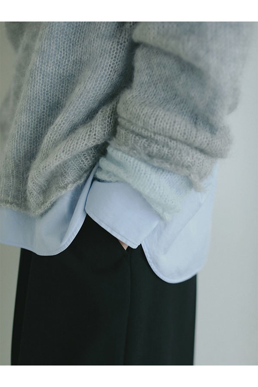 【エトレトウキョウ/ETRE TOKYO】のスーパーキッドモヘヤニットプルオーバー 人気、トレンドファッション・服の通販 founy(ファニー) 　ファッション　Fashion　レディースファッション　Fashion for Women　トップス・カットソー　Cut & Sew Tops　ニット　Knit Tops & Sweaters　カジュアルプルオーバー・ニットトップス　Pullovers & Knit Tops / Casual Pullovers　おすすめ　Recommended / Our Picks　インナー　Innerwear　シルク　Silk, 100% Silk　シンプル　Simple, Minimal　スリーブ　Sleeve, Long Sleeve / Short Sleeve　other-3|ID: prp329100004621265 ipo3291000000035300741