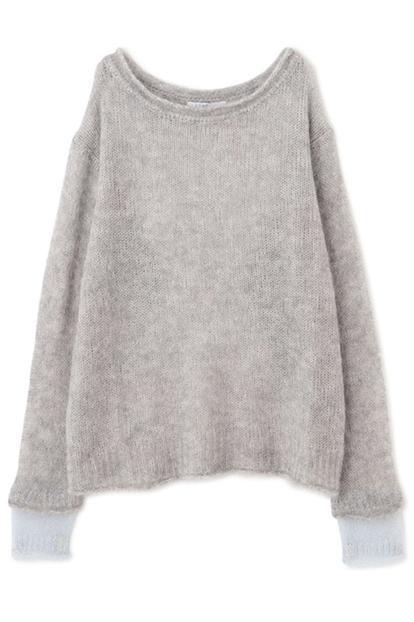 【エトレトウキョウ/ETRE TOKYO】のスーパーキッドモヘヤニットプルオーバー 人気、トレンドファッション・服の通販 founy(ファニー) 　ファッション　Fashion　レディースファッション　Fashion for Women　トップス・カットソー　Cut & Sew Tops　ニット　Knit Tops & Sweaters　カジュアルプルオーバー・ニットトップス　Pullovers & Knit Tops / Casual Pullovers　おすすめ　Recommended / Our Picks　インナー　Innerwear　シルク　Silk, 100% Silk　シンプル　Simple, Minimal　スリーブ　Sleeve, Long Sleeve / Short Sleeve　other-5|ID: prp329100004621265 ipo3291000000035300743