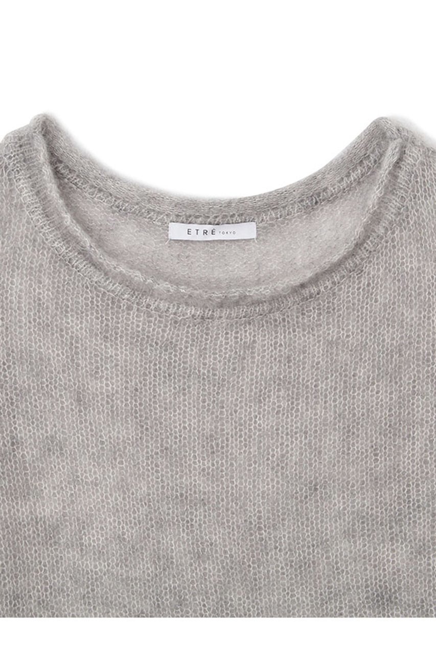 【エトレトウキョウ/ETRE TOKYO】のスーパーキッドモヘヤニットプルオーバー 人気、トレンドファッション・服の通販 founy(ファニー) 　ファッション　Fashion　レディースファッション　Fashion for Women　トップス・カットソー　Cut & Sew Tops　ニット　Knit Tops & Sweaters　カジュアルプルオーバー・ニットトップス　Pullovers & Knit Tops / Casual Pullovers　おすすめ　Recommended / Our Picks　インナー　Innerwear　シルク　Silk, 100% Silk　シンプル　Simple, Minimal　スリーブ　Sleeve, Long Sleeve / Short Sleeve　other-7|ID: prp329100004621265 ipo3291000000035300748