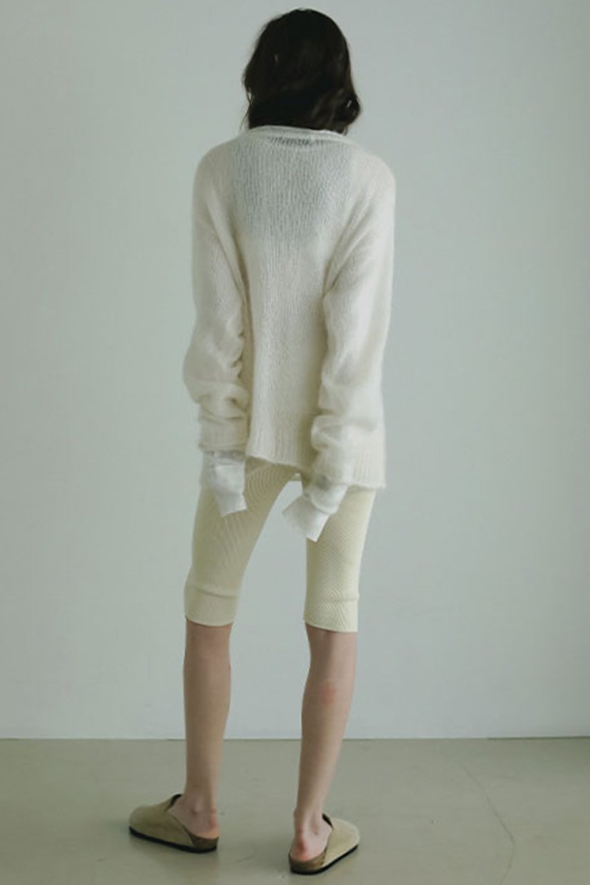 【エトレトウキョウ/ETRE TOKYO】のスーパーキッドモヘヤニットプルオーバー 人気、トレンドファッション・服の通販 founy(ファニー) 　ファッション　Fashion　レディースファッション　Fashion for Women　トップス・カットソー　Cut & Sew Tops　ニット　Knit Tops & Sweaters　カジュアルプルオーバー・ニットトップス　Pullovers & Knit Tops / Casual Pullovers　おすすめ　Recommended / Our Picks　インナー　Innerwear　シルク　Silk, 100% Silk　シンプル　Simple, Minimal　スリーブ　Sleeve, Long Sleeve / Short Sleeve　other-7|ID: prp329100004621265 ipo3291000000036247176