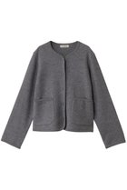 【シンゾーン/Shinzone】のウールニットジャケット 人気、トレンドファッション・服の通販 founy(ファニー) ファッション Fashion レディースファッション Fashion for Women 2025年 2025 2025-2026秋冬・A/W Autumn/Winter 2025–26 AW25–26 カーディガン Cardigan, Knitwear ジャケット Jacket, Outerwear パイピング Piping, Trim Design A/W・秋冬 Autumn/Winter thumbnail グレー|ID: prp329100004621267 ipo3291000000033155711