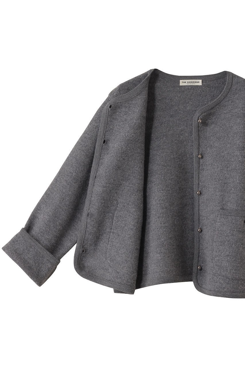 【シンゾーン/Shinzone】のウールニットジャケット 人気、トレンドファッション・服の通販 founy(ファニー) 　ファッション　Fashion　レディースファッション　Fashion for Women　2025年　2025　2025-2026秋冬・A/W　Autumn/Winter 2025–26 AW25–26　カーディガン　Cardigan, Knitwear　ジャケット　Jacket, Outerwear　パイピング　Piping, Trim Design　A/W・秋冬　Autumn/Winter　other-6|ID: prp329100004621267 ipo3291000000033155717