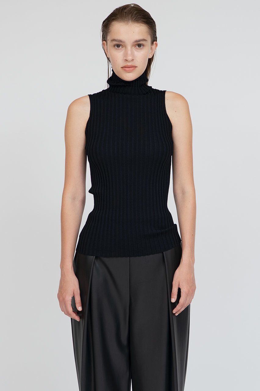 【イロット/IIROT】のウール シルク リブ ニット 人気、トレンドファッション・服の通販 founy(ファニー) 　ファッション　Fashion　レディースファッション　Fashion for Women　トップス・カットソー　Cut & Sew Tops　ニット　Knit Tops & Sweaters　カジュアルプルオーバー・ニットトップス　Pullovers & Knit Tops / Casual Pullovers　2025年　2025　2025-2026秋冬・A/W　Autumn/Winter 2025–26 AW25–26　インナー　Innerwear　ショルダー　Shoulder, Shoulder Strap　シルク　Silk, 100% Silk　ストレッチ　Stretch, Stretchy Fabric　フィット　Fit, Slim Fit　夏　Summer　秋　Autumn　A/W・秋冬　Autumn/Winter　other-5|ID: prp329100004621271 ipo3291000000033155756