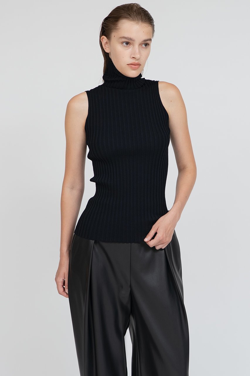 【イロット/IIROT】のウール シルク リブ ニット 人気、トレンドファッション・服の通販 founy(ファニー) 　ファッション　Fashion　レディースファッション　Fashion for Women　トップス・カットソー　Cut & Sew Tops　ニット　Knit Tops & Sweaters　カジュアルプルオーバー・ニットトップス　Pullovers & Knit Tops / Casual Pullovers　2025年　2025　2025-2026秋冬・A/W　Autumn/Winter 2025–26 AW25–26　インナー　Innerwear　ショルダー　Shoulder, Shoulder Strap　シルク　Silk, 100% Silk　ストレッチ　Stretch, Stretchy Fabric　フィット　Fit, Slim Fit　夏　Summer　秋　Autumn　A/W・秋冬　Autumn/Winter　other-6|ID: prp329100004621271 ipo3291000000033155758