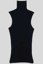 【イロット/IIROT】のウール シルク リブ ニット ブラック|ID: prp329100004621271 ipo3291000000036250195