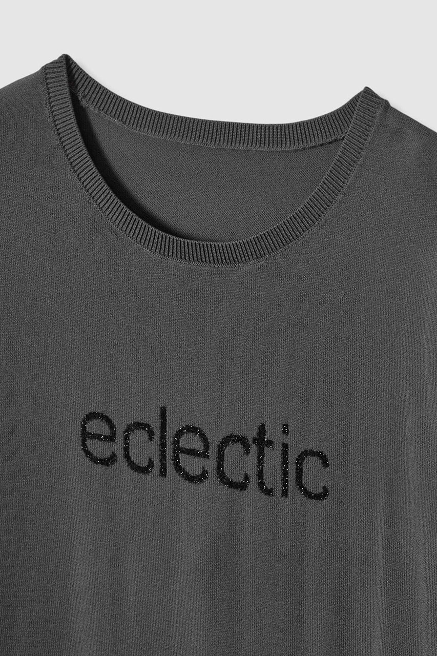 【アナイ/ANAYI】のECLECTICロゴプルオーバー 人気、トレンドファッション・服の通販 founy(ファニー) 　ファッション　Fashion　レディースファッション　Fashion for Women　トップス・カットソー　Cut & Sew Tops　ニット　Knit Tops & Sweaters　カジュアルプルオーバー・ニットトップス　Pullovers & Knit Tops / Casual Pullovers　2025年　2025　2025-2026秋冬・A/W　Autumn/Winter 2025–26 AW25–26　なめらか　Smooth, Silky Texture　コンパクト　Compact, Small Size　ジャケット　Jacket, Outerwear　ストレッチ　Stretch, Stretchy Fabric　夏　Summer　春　Spring　S/S・春夏　SS, Spring/Summer, Warm Season　A/W・秋冬　Autumn/Winter　other-3|ID: prp329100004621273 ipo3291000000033155766