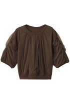 【アナイ/ANAYI】のチュールレイヤードパフプルオーバー 人気、トレンドファッション・服の通販 founy(ファニー) ファッション Fashion レディースファッション Fashion for Women トップス・カットソー Cut & Sew Tops ニット Knit Tops & Sweaters カジュアルプルオーバー・ニットトップス Pullovers & Knit Tops / Casual Pullovers 2025年 2025 2025-2026秋冬・A/W Autumn/Winter 2025–26 AW25–26 ギャザー Gathered, Ruffled スリーブ Sleeve, Long Sleeve / Short Sleeve チュール Tulip, Tulip Motif フェミニン Feminine, Girly メッシュ Mesh, Net Fabric A/W・秋冬 Autumn/Winter thumbnail ブラウン|ID: prp329100004621275 ipo3291000000033155780