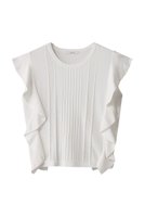 【アナイ/ANAYI】のビラテラールラッフルプルオーバー 人気、トレンドファッション・服の通販 founy(ファニー) ファッション Fashion レディースファッション Fashion for Women トップス・カットソー Cut & Sew Tops ニット Knit Tops & Sweaters カジュアルプルオーバー・ニットトップス Pullovers & Knit Tops / Casual Pullovers 2025年 2025 2025-2026秋冬・A/W Autumn/Winter 2025–26 AW25–26 なめらか Smooth, Silky Texture インナー Innerwear ジャケット Jacket, Outerwear フェミニン Feminine, Girly ラッフル Ruffle, Frill A/W・秋冬 Autumn/Winter |ID:prp329100004621276