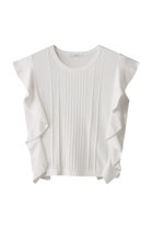 【アナイ/ANAYI】のビラテラールラッフルプルオーバー 人気、トレンドファッション・服の通販 founy(ファニー) ファッション Fashion レディースファッション Fashion for Women トップス・カットソー Cut & Sew Tops ニット Knit Tops & Sweaters カジュアルプルオーバー・ニットトップス Pullovers & Knit Tops / Casual Pullovers 2025年 2025 2025-2026秋冬・A/W Autumn/Winter 2025–26 AW25–26 なめらか Smooth, Silky Texture インナー Innerwear ジャケット Jacket, Outerwear フェミニン Feminine, Girly ラッフル Ruffle, Frill A/W・秋冬 Autumn/Winter thumbnail オフホワイト|ID: prp329100004621276 ipo3291000000033155791