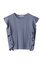 【アナイ/ANAYI】のビラテラールラッフルプルオーバー 人気、トレンドファッション・服の通販 founy(ファニー) ファッション Fashion レディースファッション Fashion for Women トップス・カットソー Cut & Sew Tops ニット Knit Tops & Sweaters カジュアルプルオーバー・ニットトップス Pullovers & Knit Tops / Casual Pullovers 2025年 2025 2025-2026秋冬・A/W Autumn/Winter 2025–26 AW25–26 なめらか Smooth, Silky Texture インナー Innerwear ジャケット Jacket, Outerwear フェミニン Feminine, Girly ラッフル Ruffle, Frill A/W・秋冬 Autumn/Winter thumbnail ブルー|ID: prp329100004621276 ipo3291000000033155793