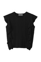【アナイ/ANAYI】のビラテラールラッフルプルオーバー 人気、トレンドファッション・服の通販 founy(ファニー) ファッション Fashion レディースファッション Fashion for Women トップス・カットソー Cut & Sew Tops ニット Knit Tops & Sweaters カジュアルプルオーバー・ニットトップス Pullovers & Knit Tops / Casual Pullovers 2025年 2025 2025-2026秋冬・A/W Autumn/Winter 2025–26 AW25–26 なめらか Smooth, Silky Texture インナー Innerwear ジャケット Jacket, Outerwear フェミニン Feminine, Girly ラッフル Ruffle, Frill A/W・秋冬 Autumn/Winter thumbnail ブラック|ID: prp329100004621276 ipo3291000000033155795