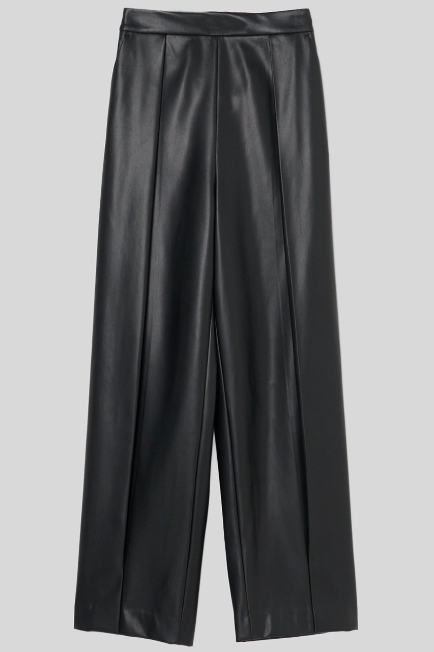 【イロット/IIROT】のシンセティック レザー パンツ 人気、トレンドファッション・服の通販 founy(ファニー) 　ファッション　Fashion　レディースファッション　Fashion for Women　パンツ　Pants & Trousers　フロント　Front, Front Design　エレガント 上品　Elegant　 other-1|ID: prp329100004621284 ipo3291000000033155855