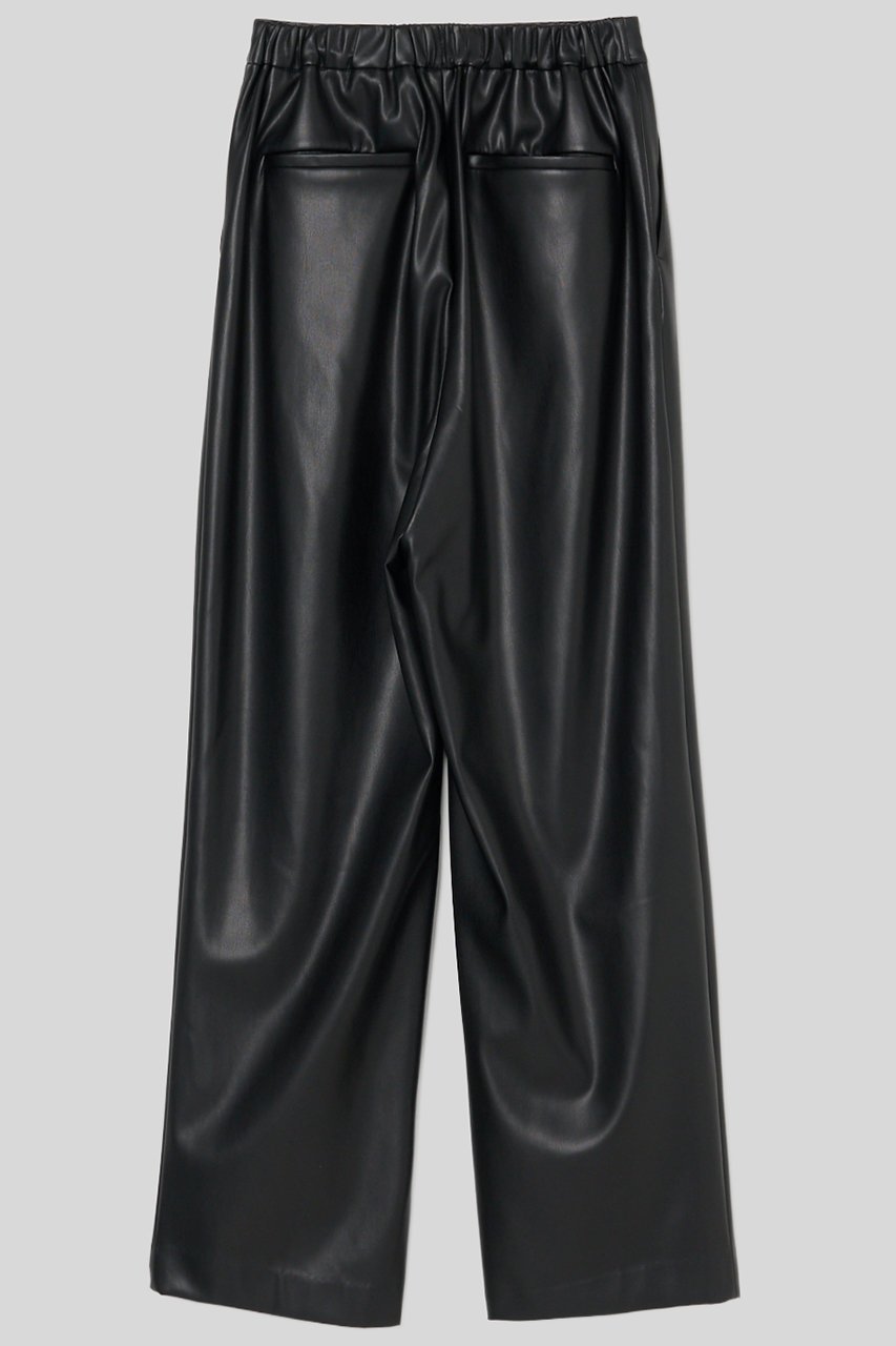 【イロット/IIROT】のシンセティック レザー パンツ 人気、トレンドファッション・服の通販 founy(ファニー) 　ファッション　Fashion　レディースファッション　Fashion for Women　パンツ　Pants & Trousers　フロント　Front, Front Design　エレガント 上品　Elegant　other-2|ID: prp329100004621284 ipo3291000000033155857
