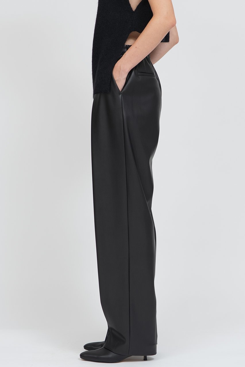 【イロット/IIROT】のシンセティック レザー パンツ 人気、トレンドファッション・服の通販 founy(ファニー) 　ファッション　Fashion　レディースファッション　Fashion for Women　パンツ　Pants & Trousers　フロント　Front, Front Design　エレガント 上品　Elegant　other-6|ID: prp329100004621284 ipo3291000000033155861