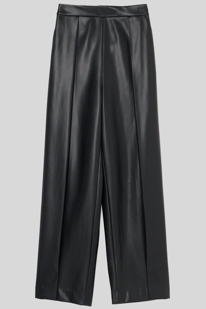 【イロット/IIROT】のシンセティック レザー パンツ インテリア・キッズ・メンズ・レディースファッション・服の通販 founy(ファニー) https://founy.com/ ファッション Fashion レディースファッション Fashion for Women パンツ Pants & Trousers フロント Front, Front Design エレガント 上品 Elegant |ID: prp329100004621284 ipo3291000000035651121