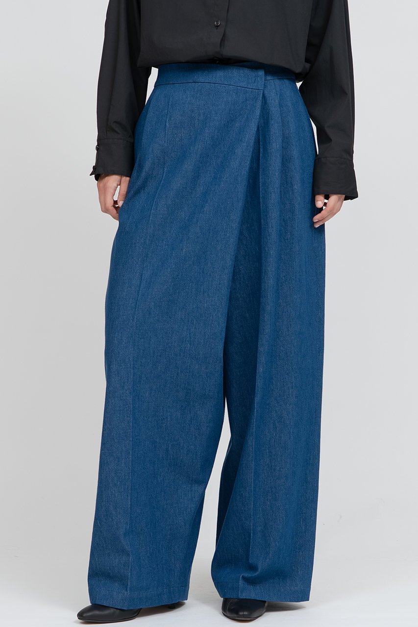 【イロット/IIROT】のINDIGO クロス ジーンズ 人気、トレンドファッション・服の通販 founy(ファニー) 　ファッション　Fashion　レディースファッション　Fashion for Women　パンツ　Pants & Trousers　デニムパンツ・ジーンズ・美脚デニム　Denim Jeans & Pants　2025年　2025　2025-2026秋冬・A/W　Autumn/Winter 2025–26 AW25–26　ジーンズ　Jeans, Denim Pants　デニム　Denim, Jeans Material　バランス　Balance, Style Balance　今季　This Season, Current Season　定番　Standard, Basic Item　A/W・秋冬　Autumn/Winter　other-6|ID: prp329100004621285 ipo3291000000033155874