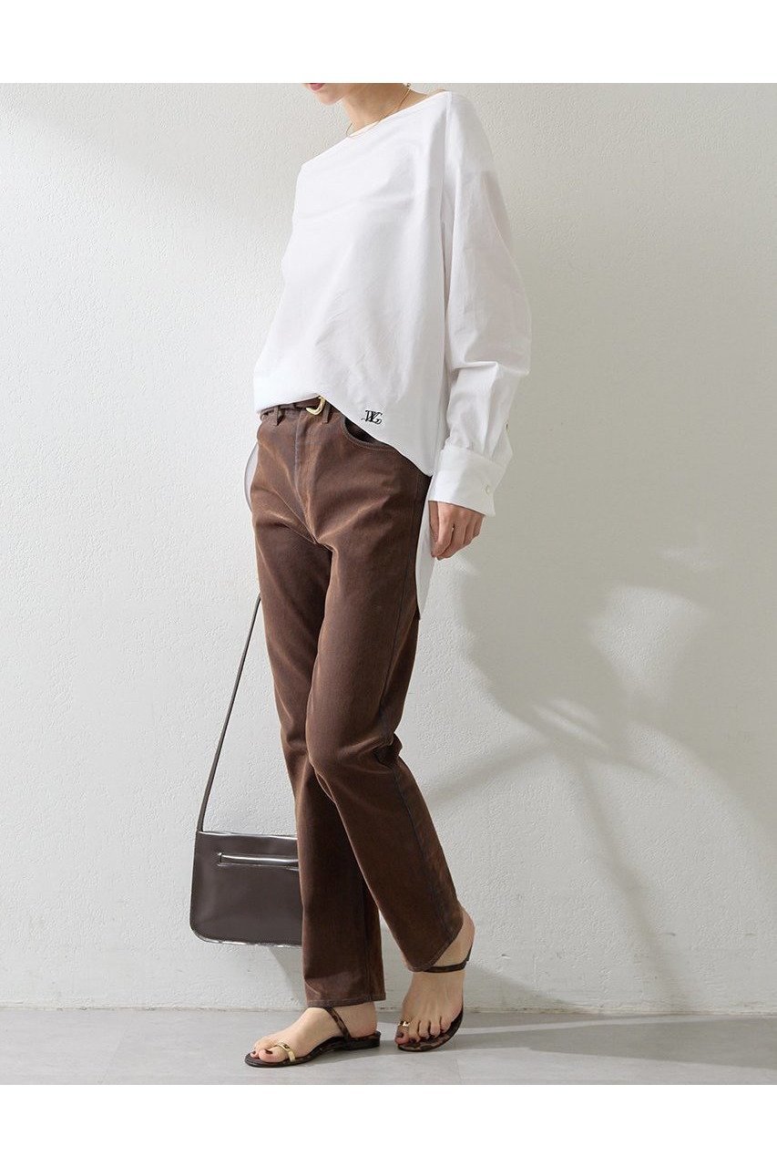 【ウィムガゼット/Whim Gazette】のデニムフロッキースキニーパンツ 人気、トレンドファッション・服の通販 founy(ファニー) 　ファッション　Fashion　レディースファッション　Fashion for Women　パンツ　Pants & Trousers　2025年　2025　2025-2026秋冬・A/W　Autumn/Winter 2025–26 AW25–26　おすすめ　Recommended / Our Picks　クール　Cool, Chic　ストレッチ　Stretch, Stretchy Fabric　セットアップ　Set-Up, Coordinated Outfit　デニム　Denim, Jeans Material　ビンテージ　Vintage, Retro Style　ヴィンテージ　Vintage Style　秋　Autumn　A/W・秋冬　Autumn/Winter　other-3|ID: prp329100004621287 ipo3291000000033155885