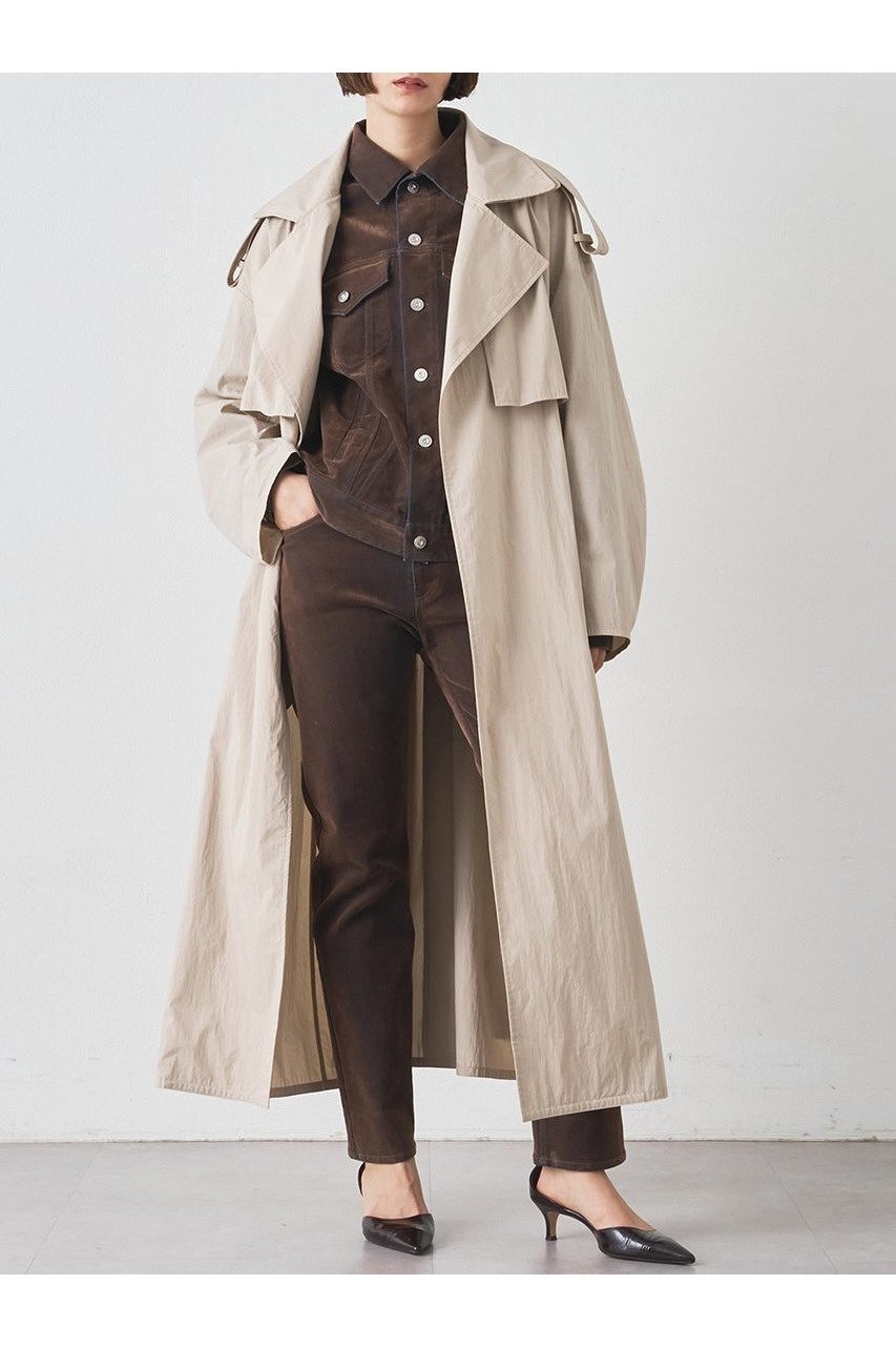 【ウィムガゼット/Whim Gazette】のデニムフロッキースキニーパンツ 人気、トレンドファッション・服の通販 founy(ファニー) 　ファッション　Fashion　レディースファッション　Fashion for Women　パンツ　Pants & Trousers　2025年　2025　2025-2026秋冬・A/W　Autumn/Winter 2025–26 AW25–26　おすすめ　Recommended / Our Picks　クール　Cool, Chic　ストレッチ　Stretch, Stretchy Fabric　セットアップ　Set-Up, Coordinated Outfit　デニム　Denim, Jeans Material　ビンテージ　Vintage, Retro Style　ヴィンテージ　Vintage Style　秋　Autumn　A/W・秋冬　Autumn/Winter　other-5|ID: prp329100004621287 ipo3291000000033155887
