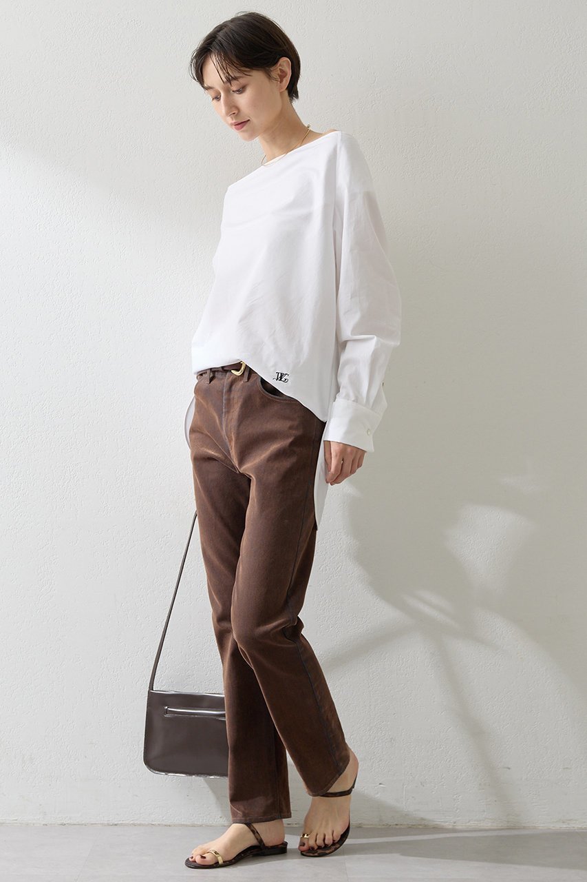 【ウィムガゼット/Whim Gazette】のデニムフロッキースキニーパンツ 人気、トレンドファッション・服の通販 founy(ファニー) 　ファッション　Fashion　レディースファッション　Fashion for Women　パンツ　Pants & Trousers　おすすめ　Recommended / Our Picks　クール　Cool, Chic　ストレッチ　Stretch, Stretchy Fabric　セットアップ　Set-Up, Coordinated Outfit　デニム　Denim, Jeans Material　ビンテージ　Vintage, Retro Style　ヴィンテージ　Vintage Style　秋　Autumn　other-3|ID: prp329100004621287 ipo3291000000036225745