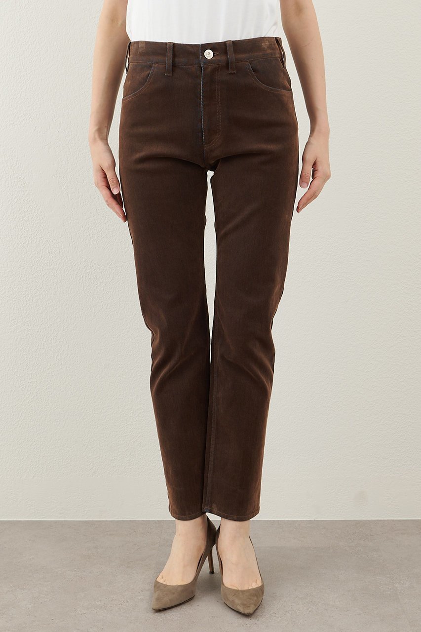 【ウィムガゼット/Whim Gazette】のデニムフロッキースキニーパンツ 人気、トレンドファッション・服の通販 founy(ファニー) 　ファッション　Fashion　レディースファッション　Fashion for Women　パンツ　Pants & Trousers　おすすめ　Recommended / Our Picks　クール　Cool, Chic　ストレッチ　Stretch, Stretchy Fabric　セットアップ　Set-Up, Coordinated Outfit　デニム　Denim, Jeans Material　ビンテージ　Vintage, Retro Style　ヴィンテージ　Vintage Style　秋　Autumn　other-6|ID: prp329100004621287 ipo3291000000036225748