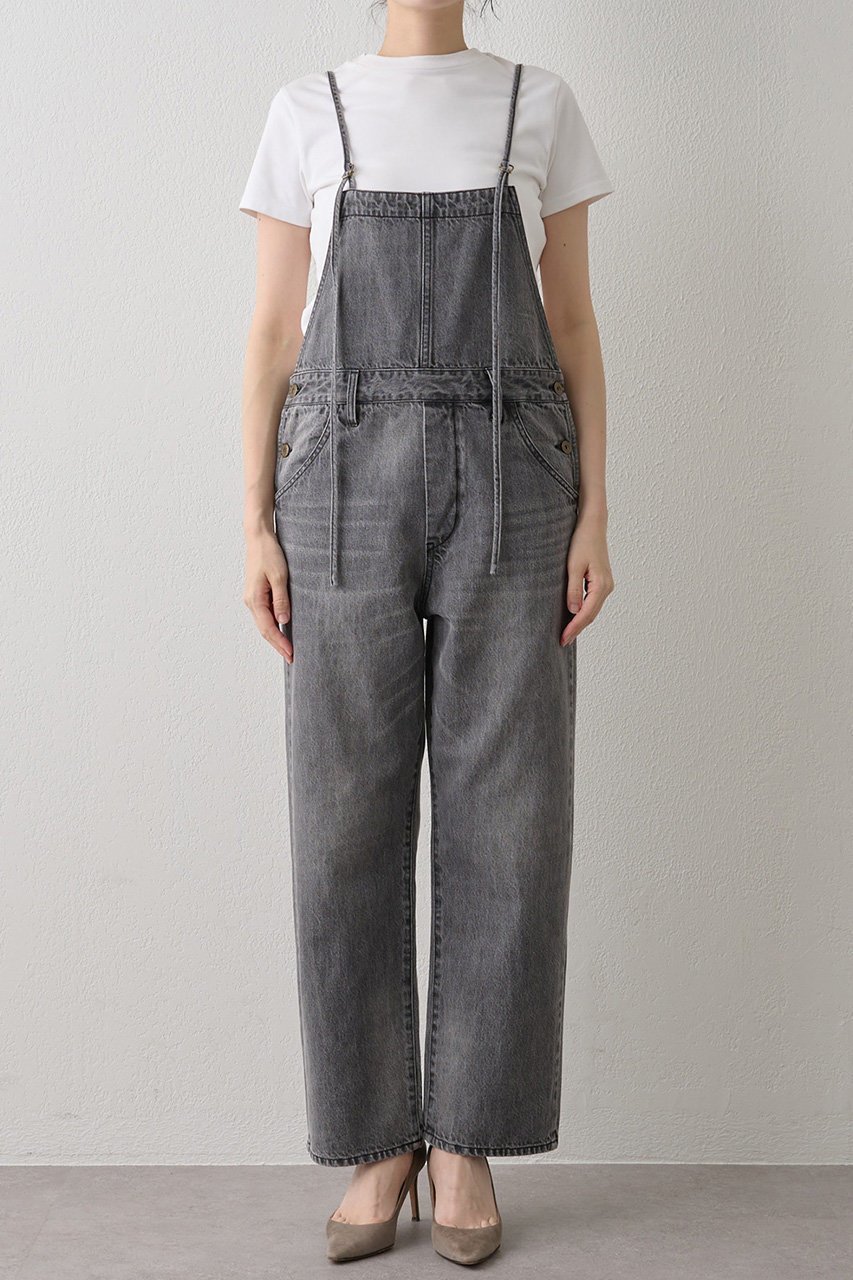 【ウィムガゼット/Whim Gazette】のコットンヘンプデニムオールインワン 人気、トレンドファッション・服の通販 founy(ファニー) 　ファッション　Fashion　レディースファッション　Fashion for Women　パンツ　Pants & Trousers　2025年　2025　2025-2026秋冬・A/W　Autumn/Winter 2025–26 AW25–26　ストレート　Straight, Straight Cut　デニム　Denim, Jeans Material　ドレープ　Drape, Draping Fabric　ユーズド　Used, Vintage-Look　吸水　Absorbent, Quick-Dry　A/W・秋冬　Autumn/Winter　other-6|ID: prp329100004621289 ipo3291000000033155904