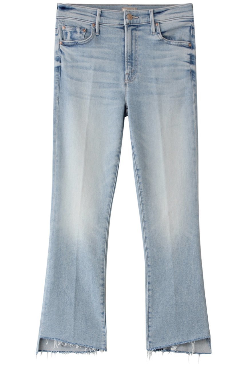 【マザー/MOTHER】のTHE INSIDER CROP STEP FRAY スキニーデニム (BMN) インテリア・キッズ・メンズ・レディースファッション・服の通販 founy(ファニー) 　ファッション　Fashion　レディースファッション　Fashion for Women　パンツ　Pants & Trousers　デニムパンツ・ジーンズ・美脚デニム　Denim Jeans & Pants　2025年　2025　2025-2026秋冬・A/W　Autumn/Winter 2025–26 AW25–26　クロップド　Cropped, Short Length　スキニーデニム　Skinny Jeans, Slim Jeans　デニム　Denim, Jeans Material　トレンド　Trend, Trending Now　バランス　Balance, Style Balance　A/W・秋冬　Autumn/Winter　ライトブルー|ID: prp329100004621290 ipo3291000000033155910